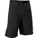 () tHbNX[VO {[CY W[ V[g + Ci[ - {[CY Fox Racing boys Ranger Short + Liner - Boys' Black