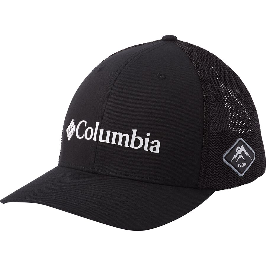 コロンビア (取寄) コロンビア メンズ メッシュ ベースボール ハット 帽子 Columbia men Mesh Baseball Hat - Men's Black/White