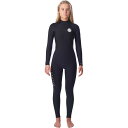 () bv J[ fB[X h[ pg[ 3/2 GB X`[}[ obN-Wbv EFbgX[c - EBY Rip Curl women Dawn Patrol 3/2 GB Steamer Back-Zip Wetsuit - Women's Black