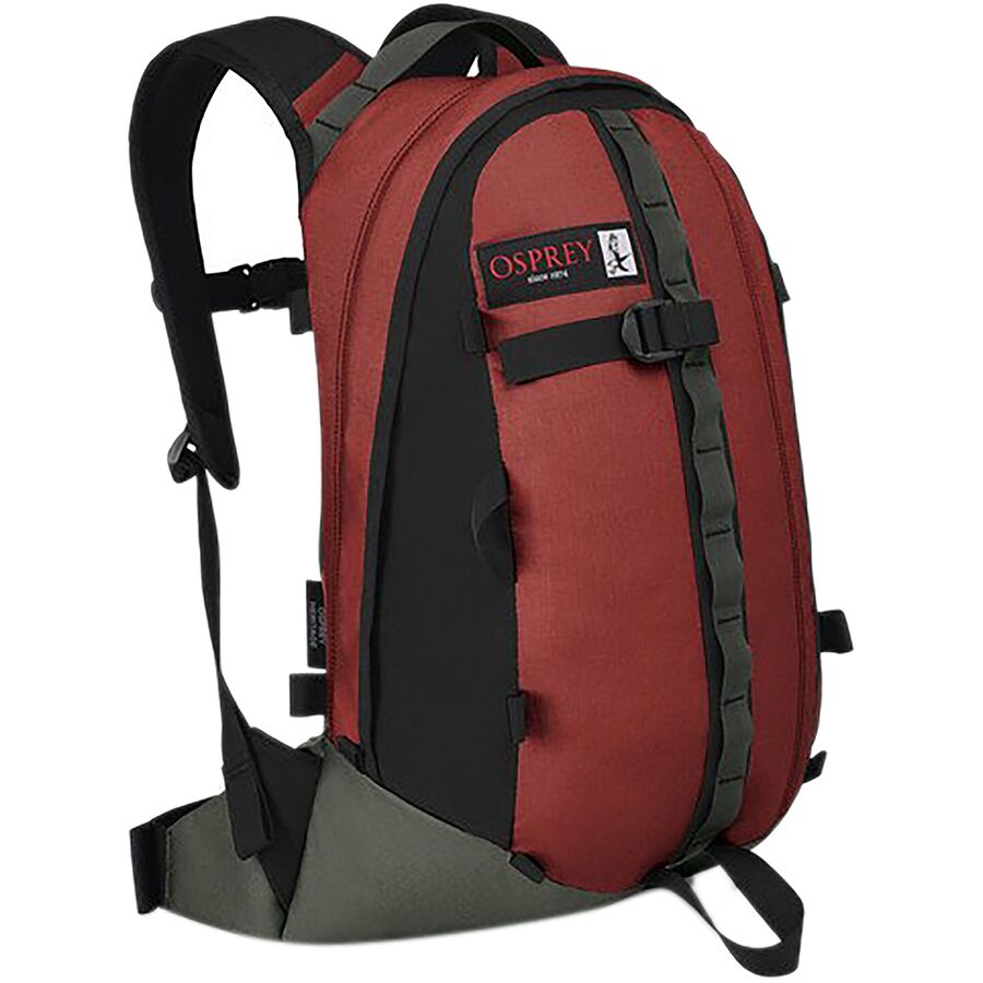 (取寄) オスプレーパック ヘリテージ シンプレックス 20L バックパック Osprey Packs Heritage Simplex 20L Backpack Bazan Red