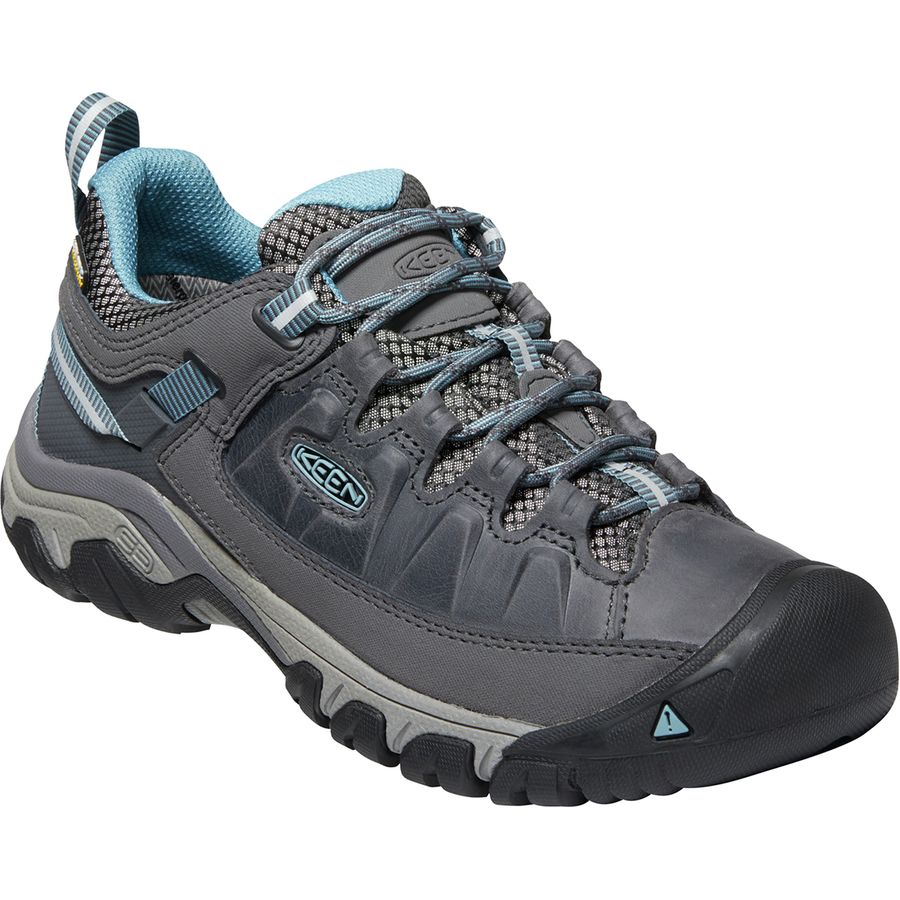 (取寄) キーン レディース ターギー 3 ウォータープルーフ ハイキング シューズ - ウィメンズ KEEN women Targhee III Waterproof Hiking Shoe - Women's Magnet/Atlantic Blue