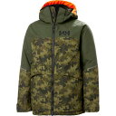 () w[nZ LbY T~bg WPbg - LbY Helly Hansen kids Summit Jacket - Kids' Utility Green