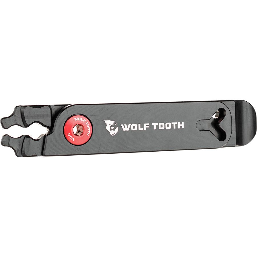 (取寄) ウルフトゥースコンポーネンツ パック プライヤーズ - マスター リンク コンボ プライヤーズ Wolf Tooth Components Pack Pliers - Master Link Combo Pliers Black/Red