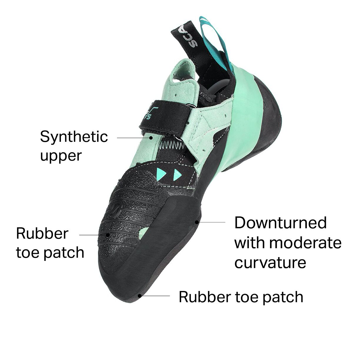 (取寄) スカルパ レディース インスティンクト VS クライミング シューズ - ウィメンズ Scarpa women Instinct VS Climbing Shoe - Women's Black/Aqua