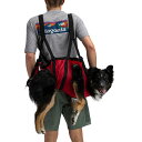 (取寄) フィドプロ エアリフト エマージェンシー ドッグ レスキュー スリング Fido Pro Airlift Emergency Dog Rescue Sling Red