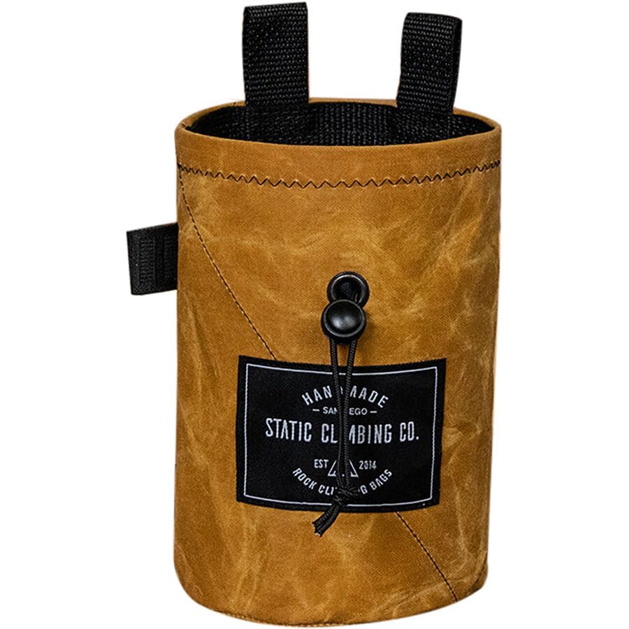 () ƥå å Х 硼 Хå STATIC Waxed Canvas Chalk Bag Mustard