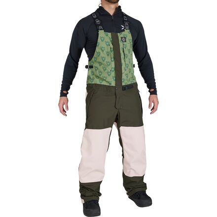 Men'S Wear - (取寄) エアブラスター メンズ ビースト ビブ - メンズ Airblaster men Beast Bib - Men's Bode Cactus