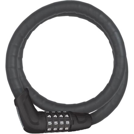 (取寄) アバス トレゾルフレックス 6615C コンボ アーマード ケーブル ロック Abus Tresorflex 6615C Combo Armored Cable Lock Black