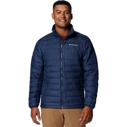 (取寄) コロンビア メンズ パウダー ライト リ ジャケット - メンズ Columbia men Powder Lite II Jacket - Men's Collegiate Navy(4.0)