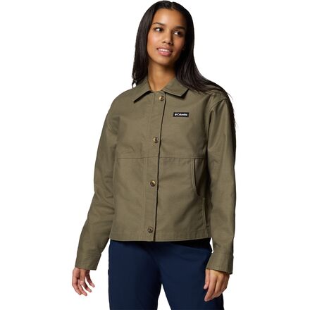 (取寄) コロンビア レディース インディゴ キャニオン ジャケット - ウィメンズ Columbia women Indigo Canyon Jacket - Women's Stone Green