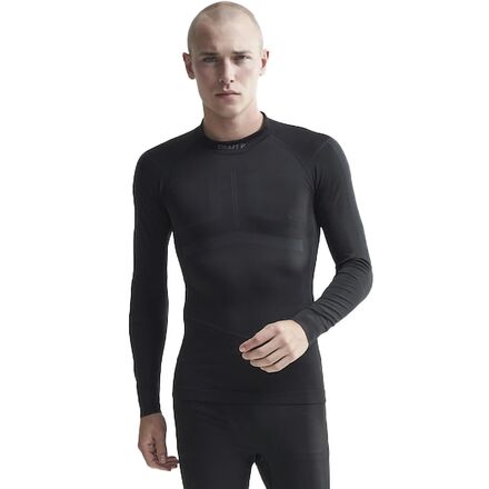 Inner - (取寄) クラフト メンズ アクティブ インテンシティ クルー ネック トップ - メンズ Craft men Active Intensity Crew Neck Top - Men's Black/Asphalt