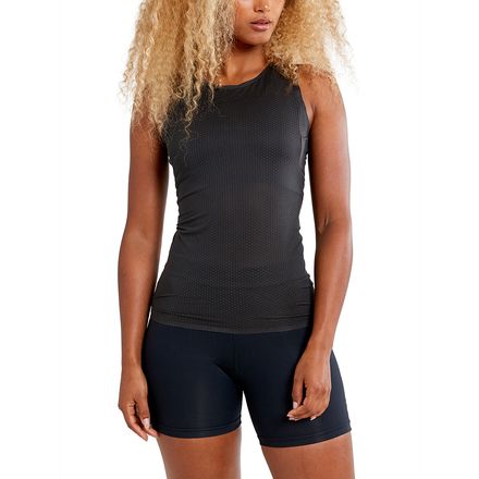 (取寄) クラフト レディース プロ ドライ ナノウェイト スリーブレス ベースレイヤー— - ウィメンズ Craft women Pro Dry Nanoweight Sleeveless Baselayer - Women's Black(4.0)