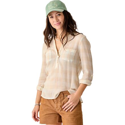Rakuten - (取寄) カーヴ デザイン レディース ディラン ガーゼ シャツ - ウィメンズ Carve Designs women Dylan Gauze Shirt - Women's Multiplaid