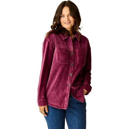 乐天商城 - (取寄) カーヴ デザイン レディース ハドソン ストレッチ コード シャケット - ウィメンズ Carve Designs women Hudson Stretch Cord Shacket - Women's Nirvana