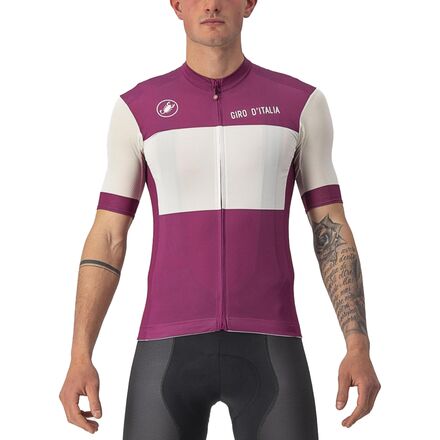 (取寄) カステリ メンズ フオーリ #ジロ ジャージ - メンズ Castelli men Fuori #GIRO Jersey - Men's Ciclamino