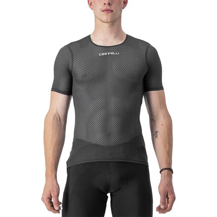 服飾 - (取寄) カステリ メンズ プロ メッシュ 2.0 ショートスリーブ シャツ - メンズ Castelli men Pro Mesh 2.0 Short-Sleeve Shirt - Men's Black
