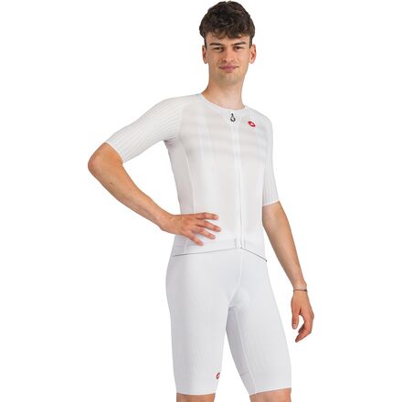Inner - (取寄) カステリ メンズ フリー エアロ レース S ビブ ショート - メンズ Castelli men Free Aero Race S Bib Short - Men's White