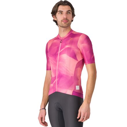 (取寄) カステリ メンズ #ジロ エスプレッソ ジャージ - メンズ Castelli men #GIRO Espresso Jersey - Men's Rosa Giro