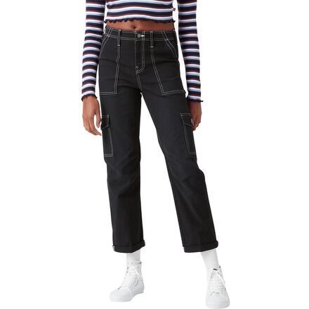 Rakuten - (取寄) ディッキーズ レディース カフド ユーティリティ パンツ - ウィメンズ Dickies women Cuffed Utility Pant - Women's Black