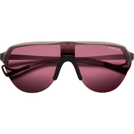 (取寄) ディストリクトヴィジョン ナガタ スピード ブレード サングラス District Vision Nagata Speed Blade Sunglasses Gray/D+ Black Rose