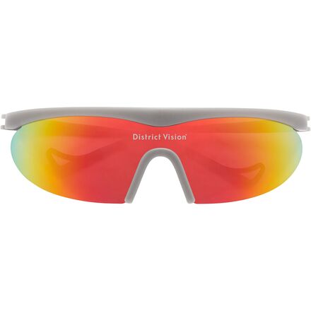(取寄) ディストリクトヴィジョン コハル エクリプス サングラス District Vision Koharu Eclipse Sunglasses Carbon/D+ Spectral Mirror