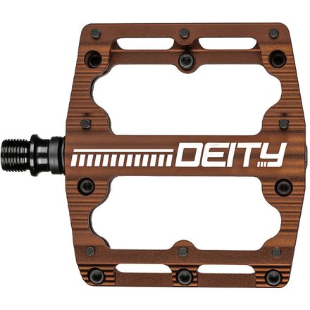(取寄) デイティコンポーネンツ ブラック カット ペダルズ Deity Components Black Kat Pedals Bronze