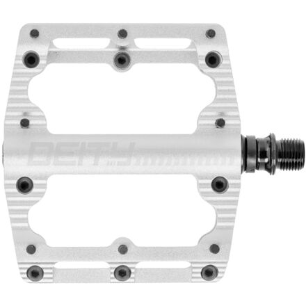 Other - (取寄) デイティコンポーネンツ ブラック カット ペダルズ Deity Components Black Kat Pedals Silver