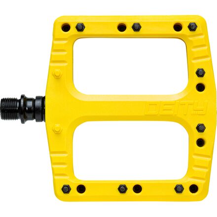 樂天商城 - (取寄) デイティコンポーネンツ デフトラップ ペダルズ Deity Components Deftrap Pedals Ltd Edition Yellow