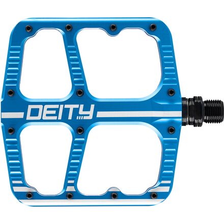 (取寄) デイティコンポーネンツ フラッツ トラック ペダルズ Deity Components Flat Track Pedals Blue(4.0)