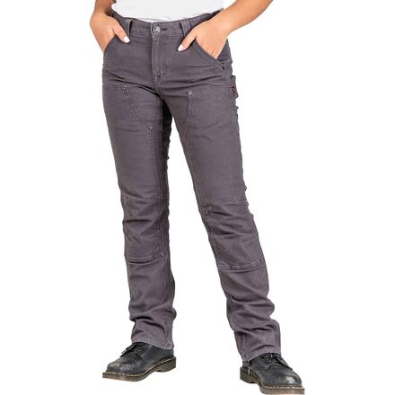 Rakuten - (取寄) ダブテイル ワークウェア レディース ブリット ユーティリティ パンツ - ウィメンズ Dovetail Workwear women Britt Utility Pant - Women's Dark Grey Canvas