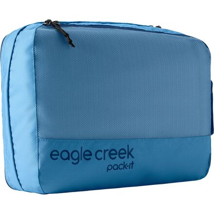 (取寄) イーグルクリーク パック-イット リビール クリーン/ダーティ ミディアム 15L キューブ Eagle Creek Pack-It Reveal Clean/Dirty Medium 15L Cube Blue Dawn