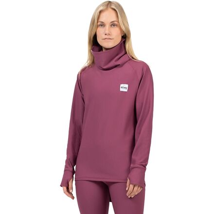 Outdoor Wear - (取寄) レディース ゲイター リブ トップ - ウィメンズ Eivy women Icecold Gaiter Rib Top - Women's Pinkgundy