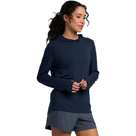 Ladies Wear - (取寄) フリーフライ レディース シェード リ ブーディ - ウィメンズ Free Fly women Shade II Hoodie - Women's Deep Navy