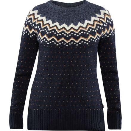No Sleeve Knit - (取寄) フェールラーベン レディース ニット セーター - ウィメンズ Fjallraven women Ovik Knit Sweater - Women's Dark Navy