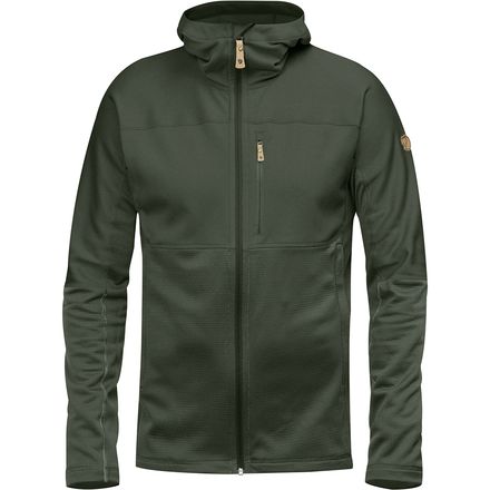 (取寄) フェールラーベン メンズ アビスコ トレイル フーデット フリース ジャケット - メンズ Fjallraven men Abisko Trail Hooded Fleece Jacket - Men's Deep Forest