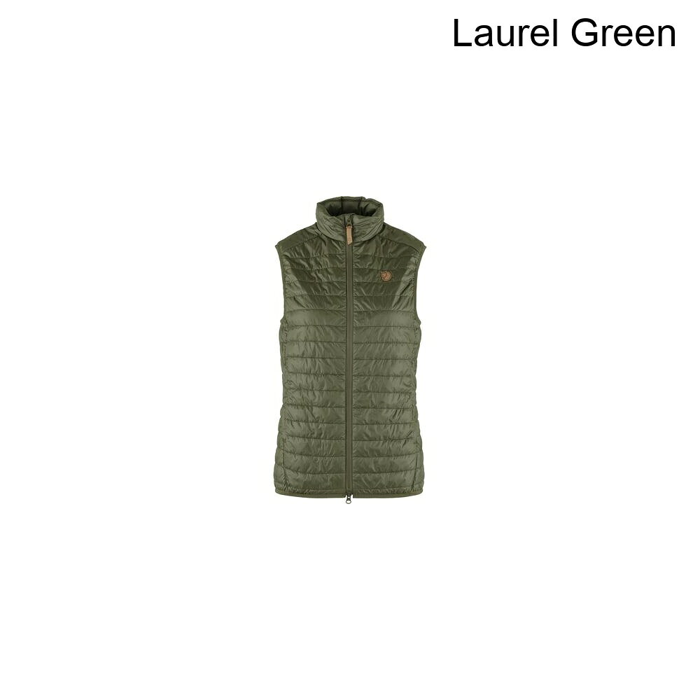 (取寄) フェールラーベン レディース アビスコ パッテッド ベスト - ウィメンズ Fjallraven women Abisko Padded Vest - Women's Laurel Green