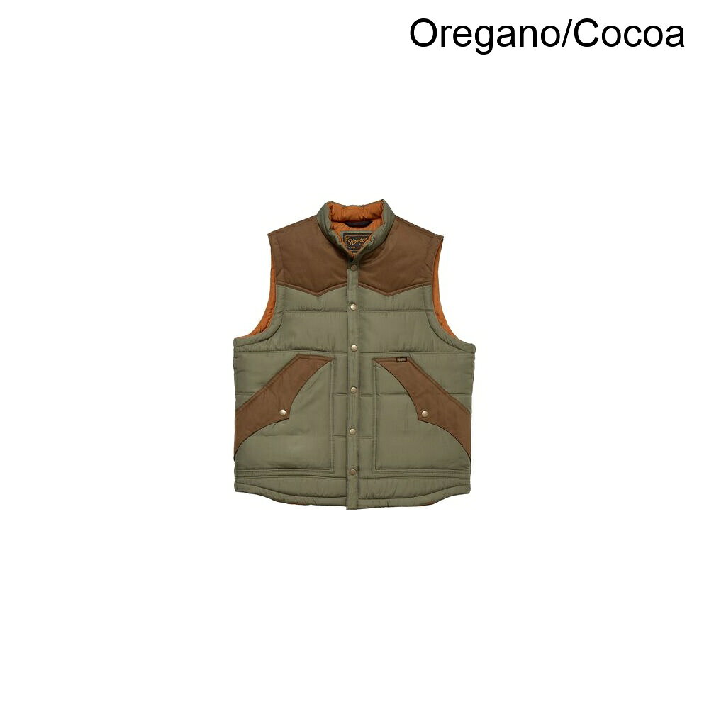 ジェットラグ楽天市場店の(取寄) ハウラーブラザーズ メンズ ラウンダー ベスト - メンズ Howler Brothers men Rounder Vest - Men's Oregano/Cocoa｜アングル3