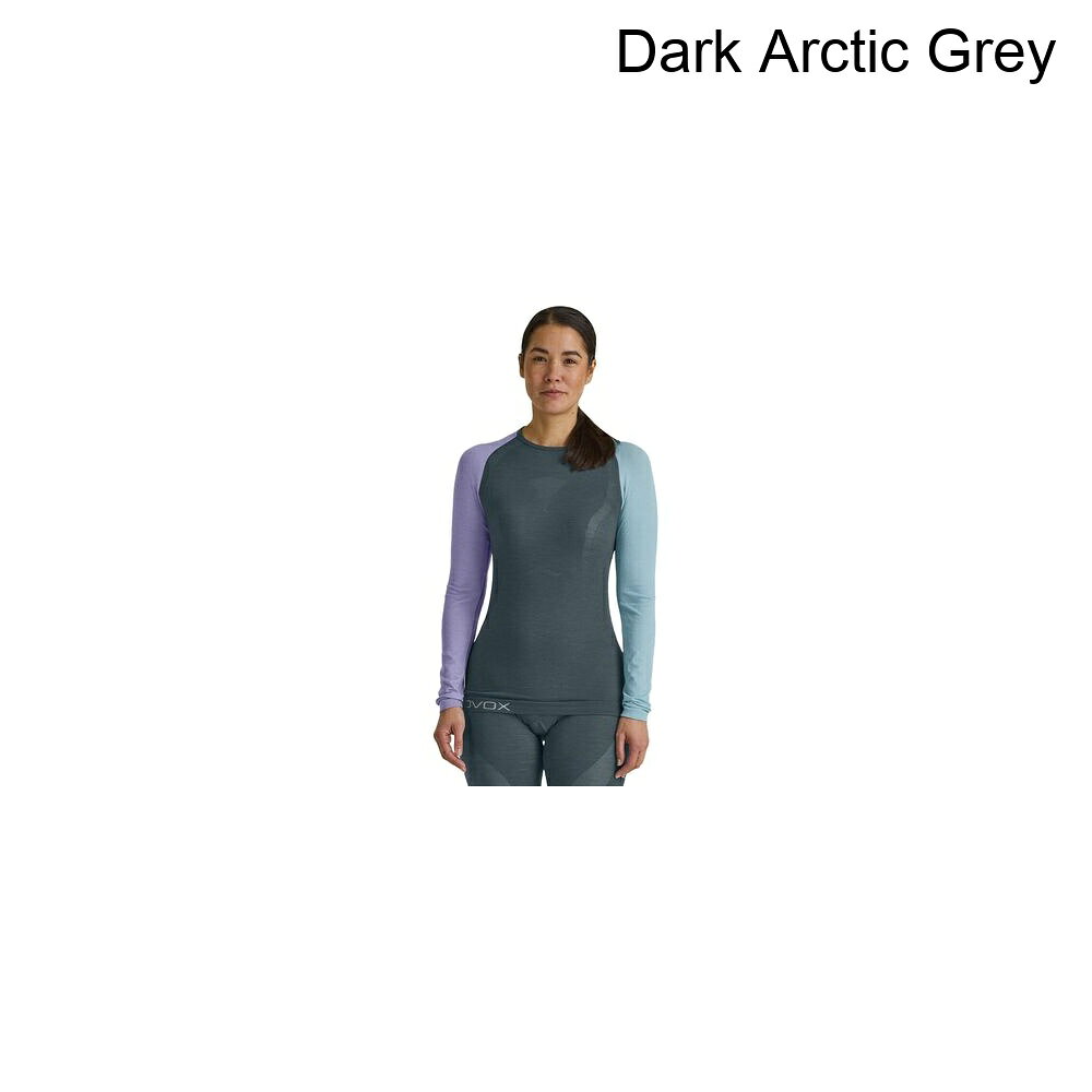 (取寄) オルトボックス レディース 120 コンプ ライト ロング-スローブ トップ - ウィメンズ Ortovox women 120 Comp Light Long-Sleeve Top - Women's Dark Arctic Grey