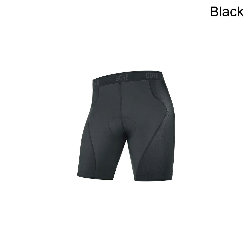 (取寄) ゴアウェア メンズ C5 ライナー ショート タイツ+ - メンズ GOREWEAR men C5 Liner Short Tights+ - Men's Black