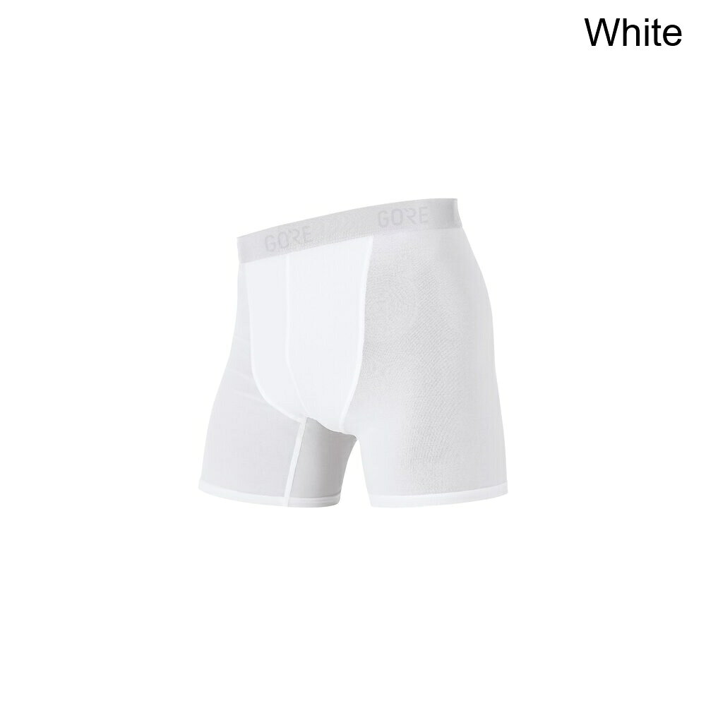 (取寄) ゴアウェア メンズ ベース レイヤー ボクサー ショート - メンズ GOREWEAR men Base Layer Boxer Short - Men's White