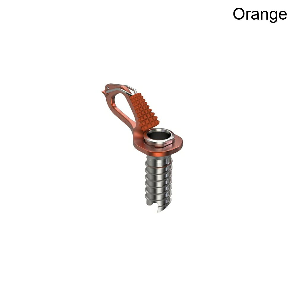 (取寄) ブルーアイス エアロ アイス スクリュー Blue Ice Aero Ice Screw Orange