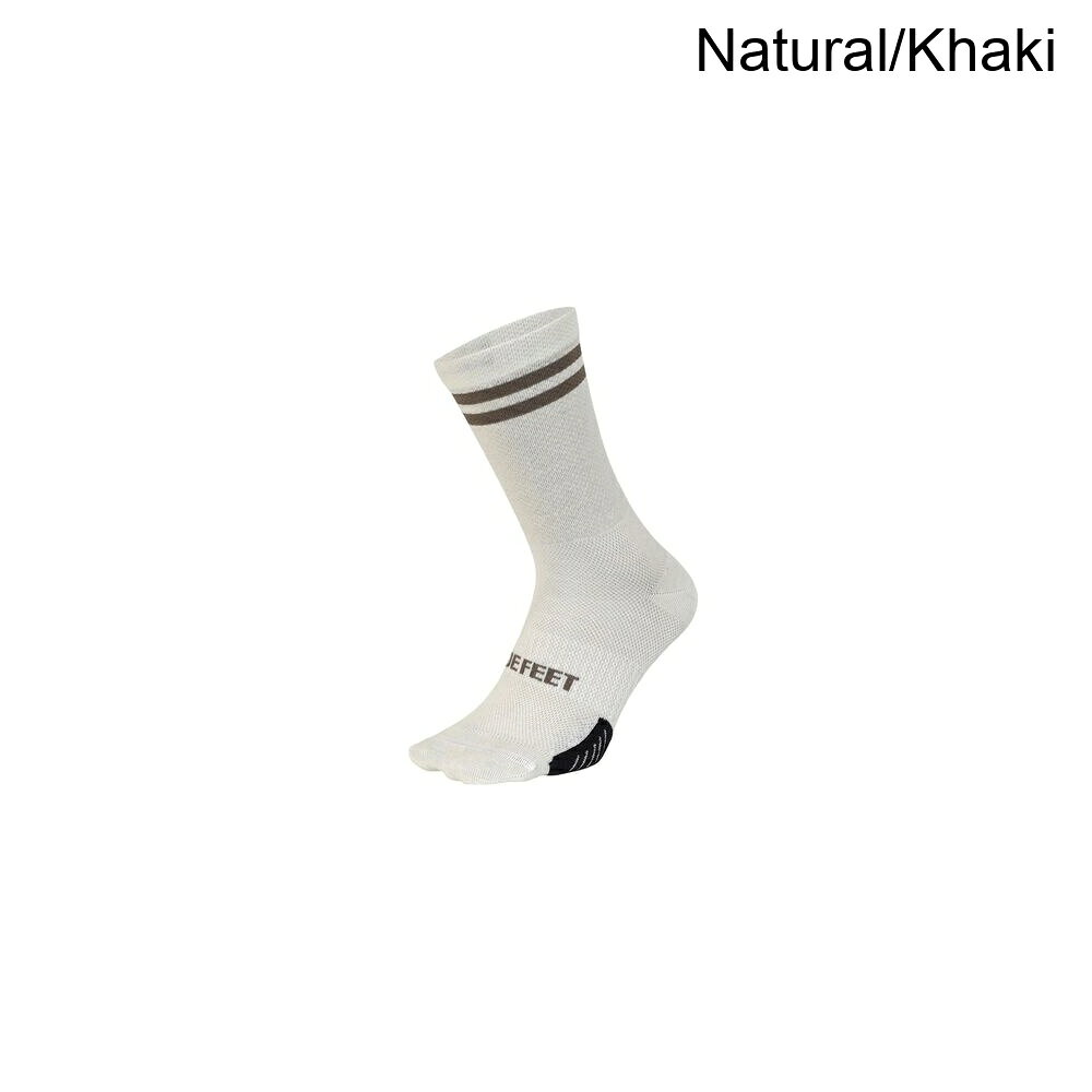 (取寄) デフィート シクリズモ ウール ブレンド 6インチ ソック DeFeet Cyclismo Wool Blend 6in Sock Natural/Khaki