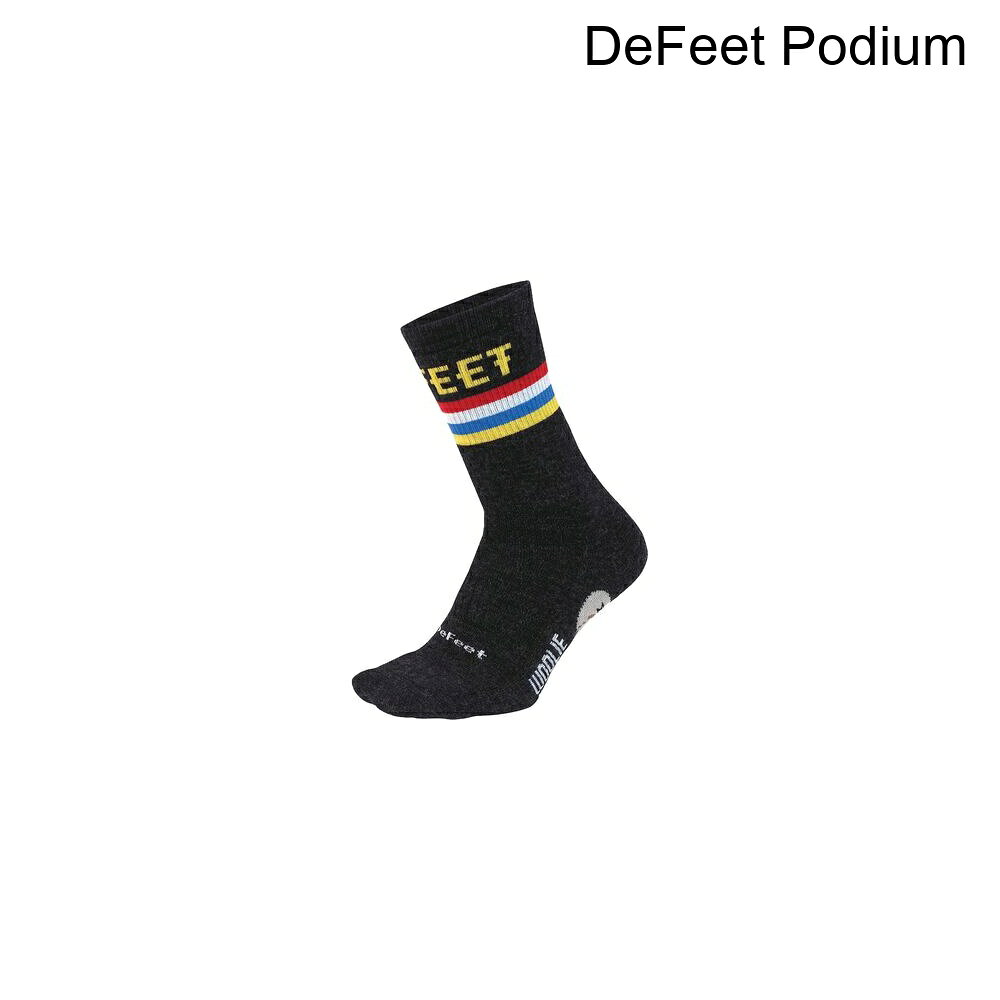 (取寄) デフィート ウーリー ブーリー 6インチ ソック DeFeet Woolie Boolie 6in Sock DeFeet Podium