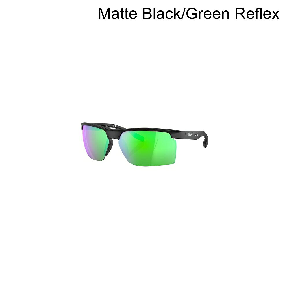 ■商品詳細■ブランドNative Eyewearネイティブ アイウェア■商品名Ridge-Runner Polarized Sunglassesリッジ-ランナー ポーラライズド サングラス■商品状態新品・並行輸入品■色Matte Black/Green Reflex■備考(取寄) ネイティブ アイウェア リッジ-ランナー ポーラライズド サングラス Native Eyewear Ridge-Runner Polarized Sunglasses Matte Black/Green ReflexNative Eyewear スポーツサングラス メガネ 眼鏡bc-ntvz05g