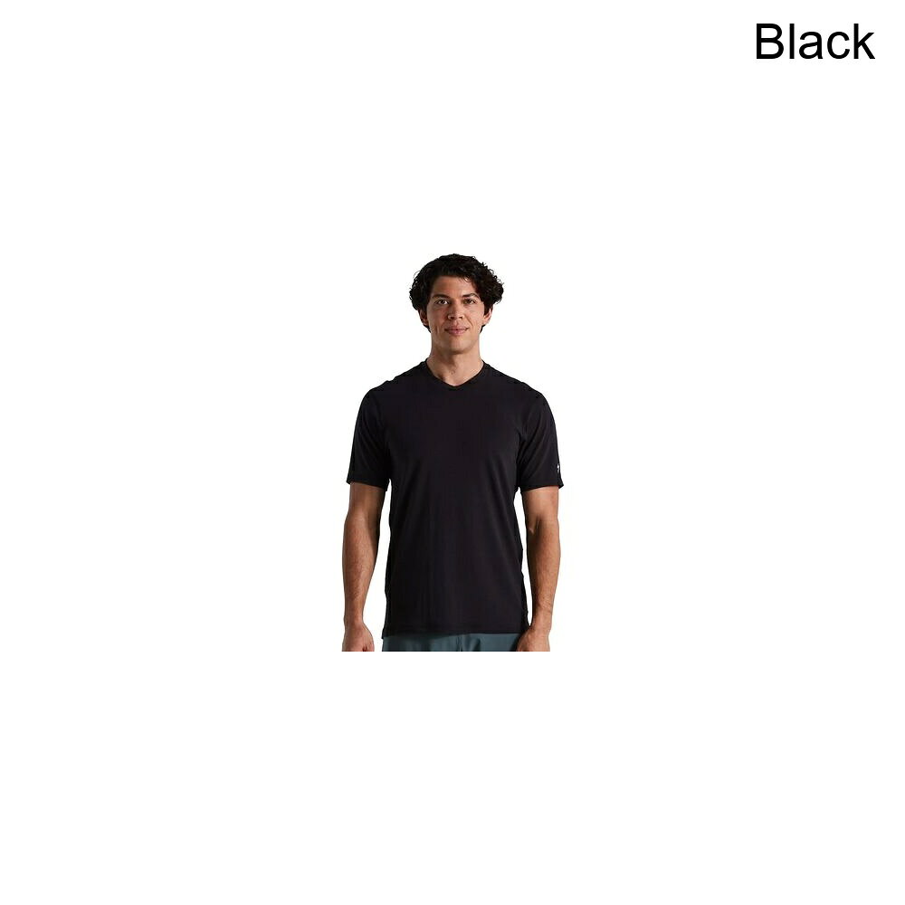 (取寄) スペシャライズド メンズ トレイル ショートスリーブ ジャージ - メンズ Specialized men Trail Short-Sleeve Jersey - Men's Black
