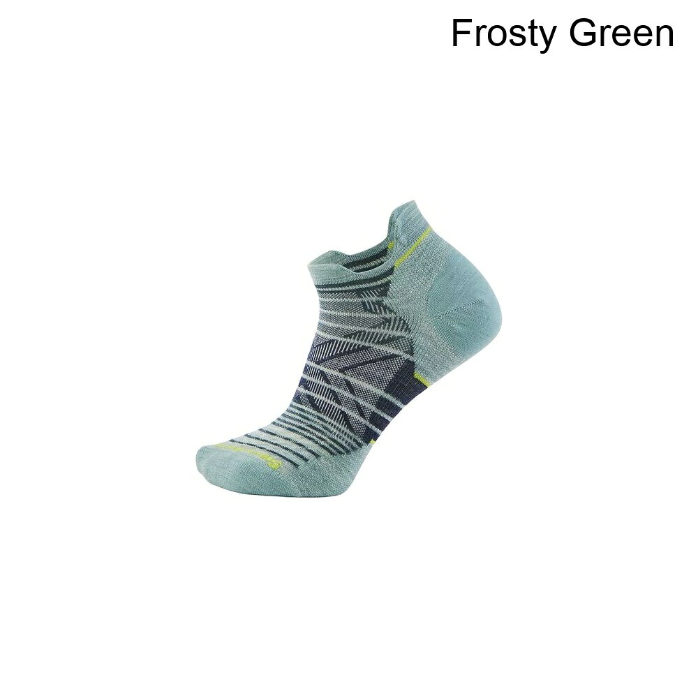 (取寄) スマートウール レディース ラン ゼロ クッション ストライプ ロウ アンクル ソック - ウィメンズ Smartwool women Run Zero Cushion Stripe Low Ankle Sock - Women's Frosty Green