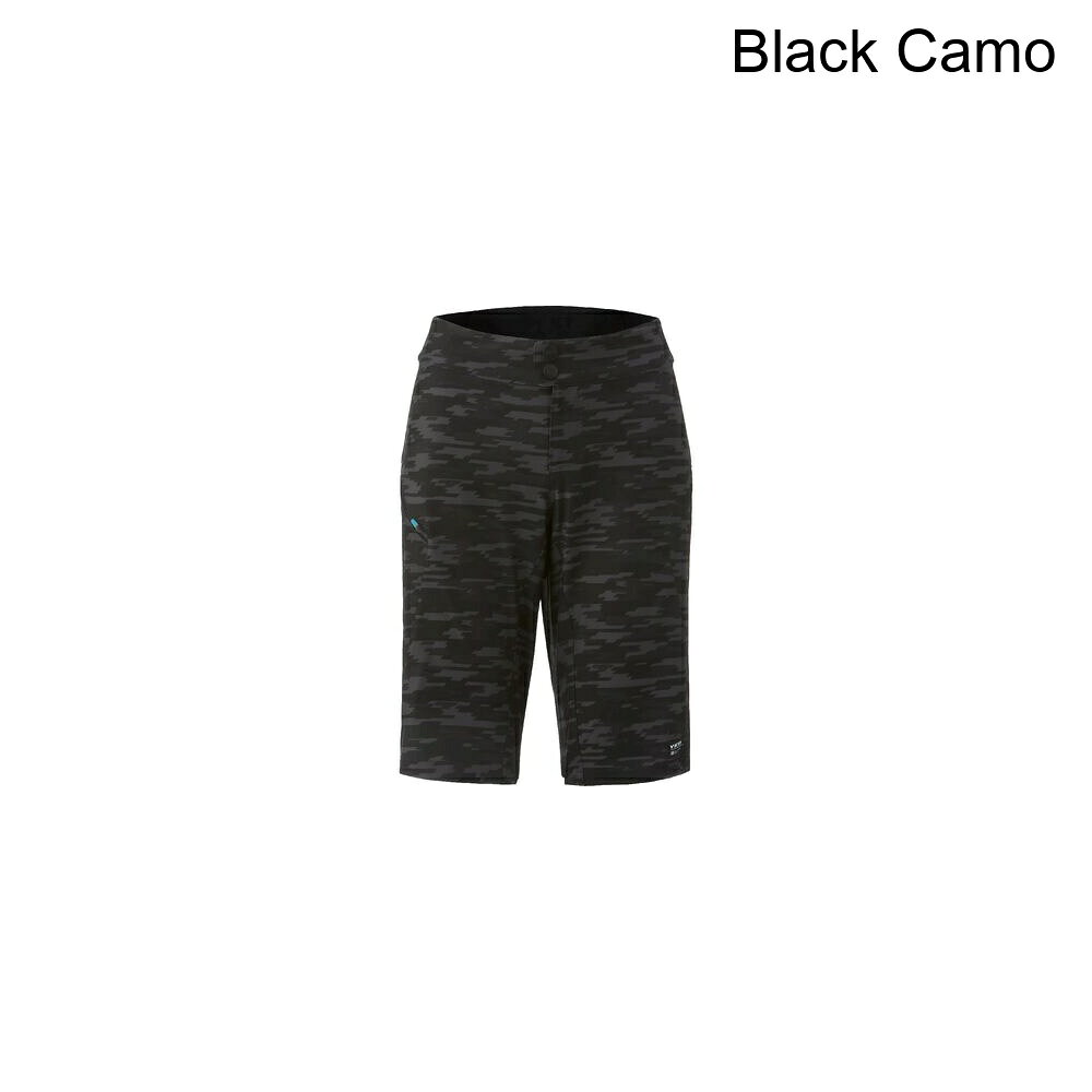 (取寄) イエティサイクルズ レディース ドーソン ショート - ウィメンズ Yeti Cycles women Dawson Short - Women's Black Camo