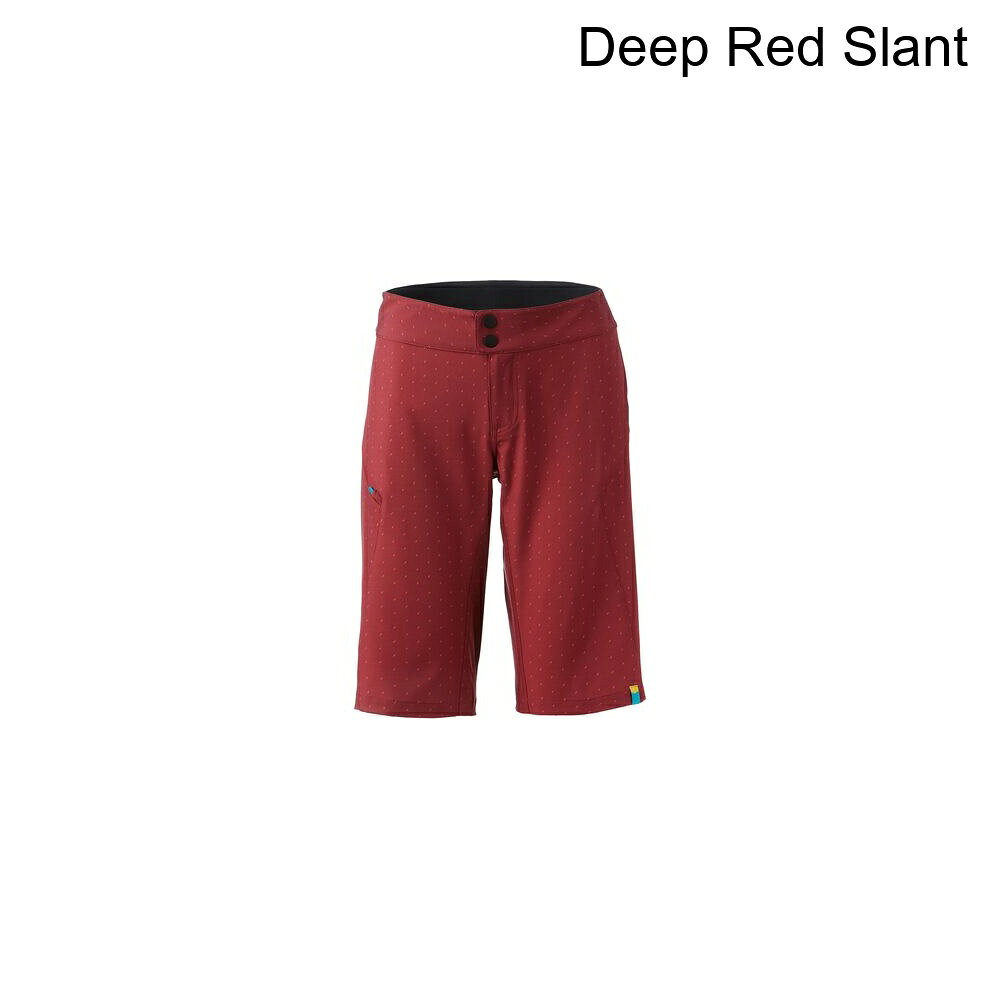 (取寄) イエティサイクルズ レディース ドーソン ショート - ウィメンズ Yeti Cycles women Dawson Short - Women's Deep Red Slant