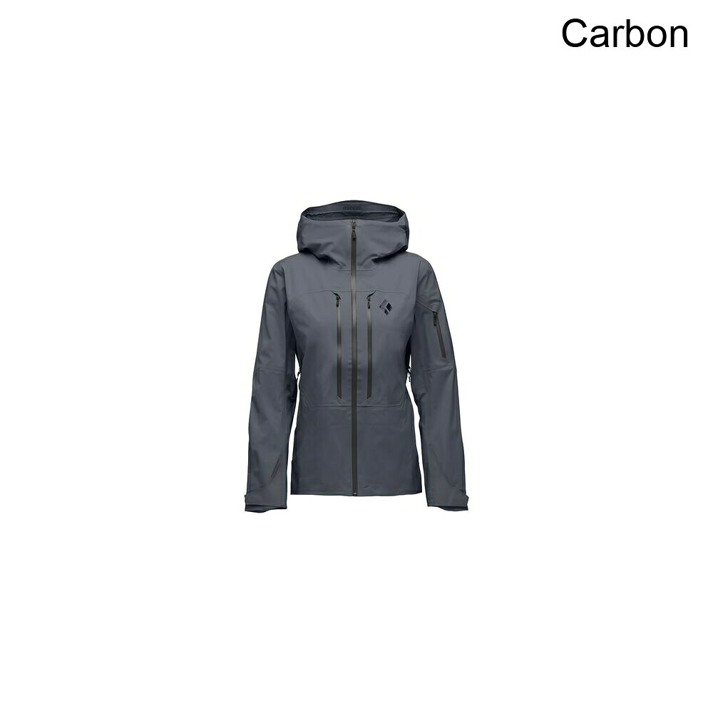 (取寄) ブラックダイヤモンド レディース リーコン Lt シェル ジャケット - ウィメンズ Black Diamond women Recon LT Shell Jacket - Women's Carbon