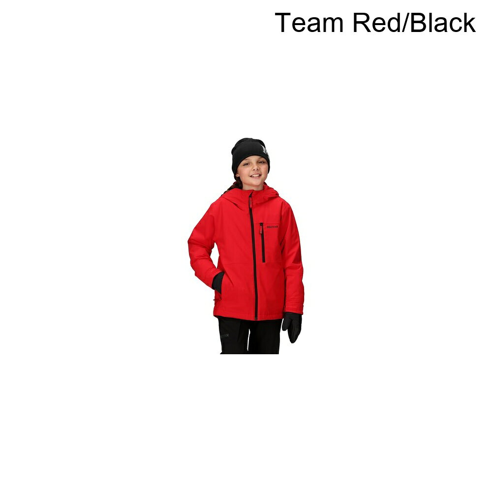 (取寄) マーモット キッズ スノーライン ジャケット - キッズ Marmot kids Snowline Jacket - Kids' Team Red/Black